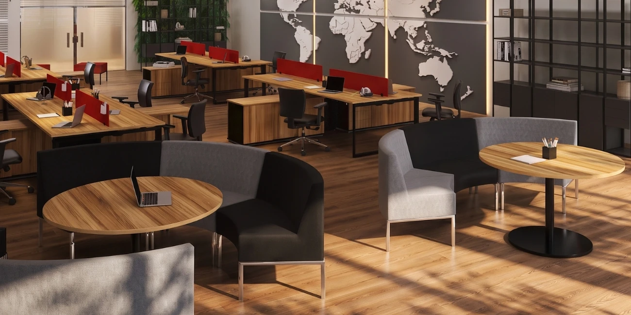 Móveis para escritório híbrido: como adaptar ambientes para diferentes rotinas de trabalho