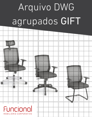 CADEIRAS CAD 2D - LINHA GIFT