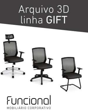 CADEIRAS 3D - LINHA GIFT