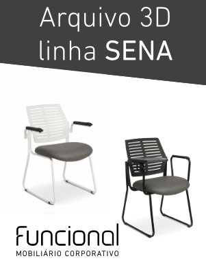 CADEIRAS 3D - LINHA SENA