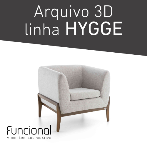 CADEIRAS 3D - LINHA HYGGE