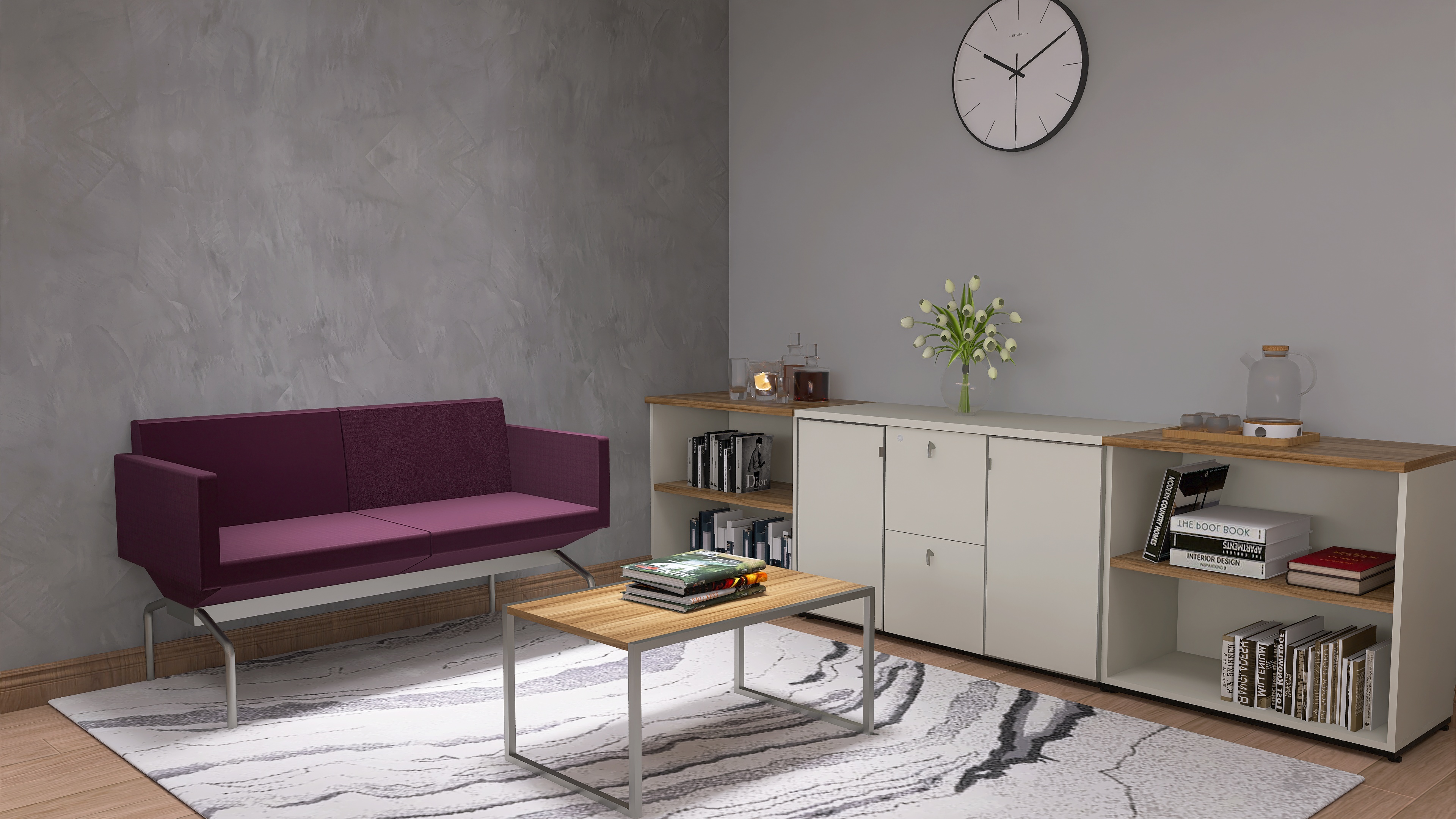 Estante de escritório baixa 800L Versatile