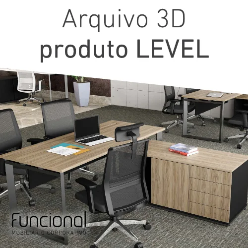 Arquivo 3D Individual  3 lugares
