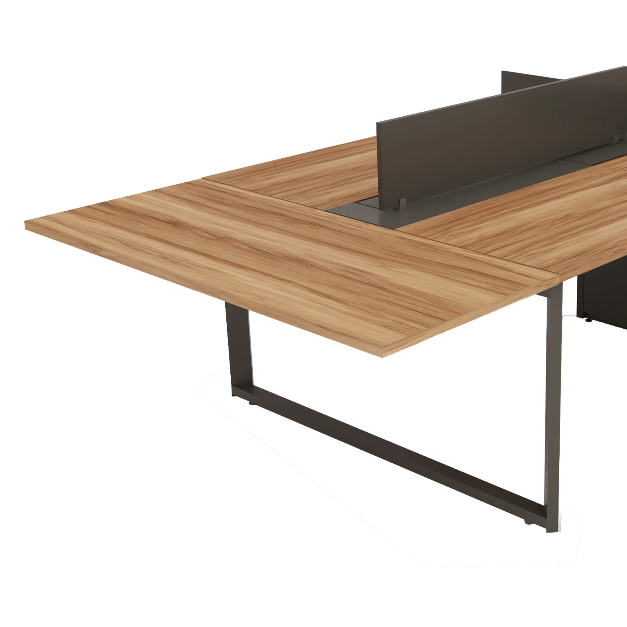 Mesa península para plataformas de trabalho Level