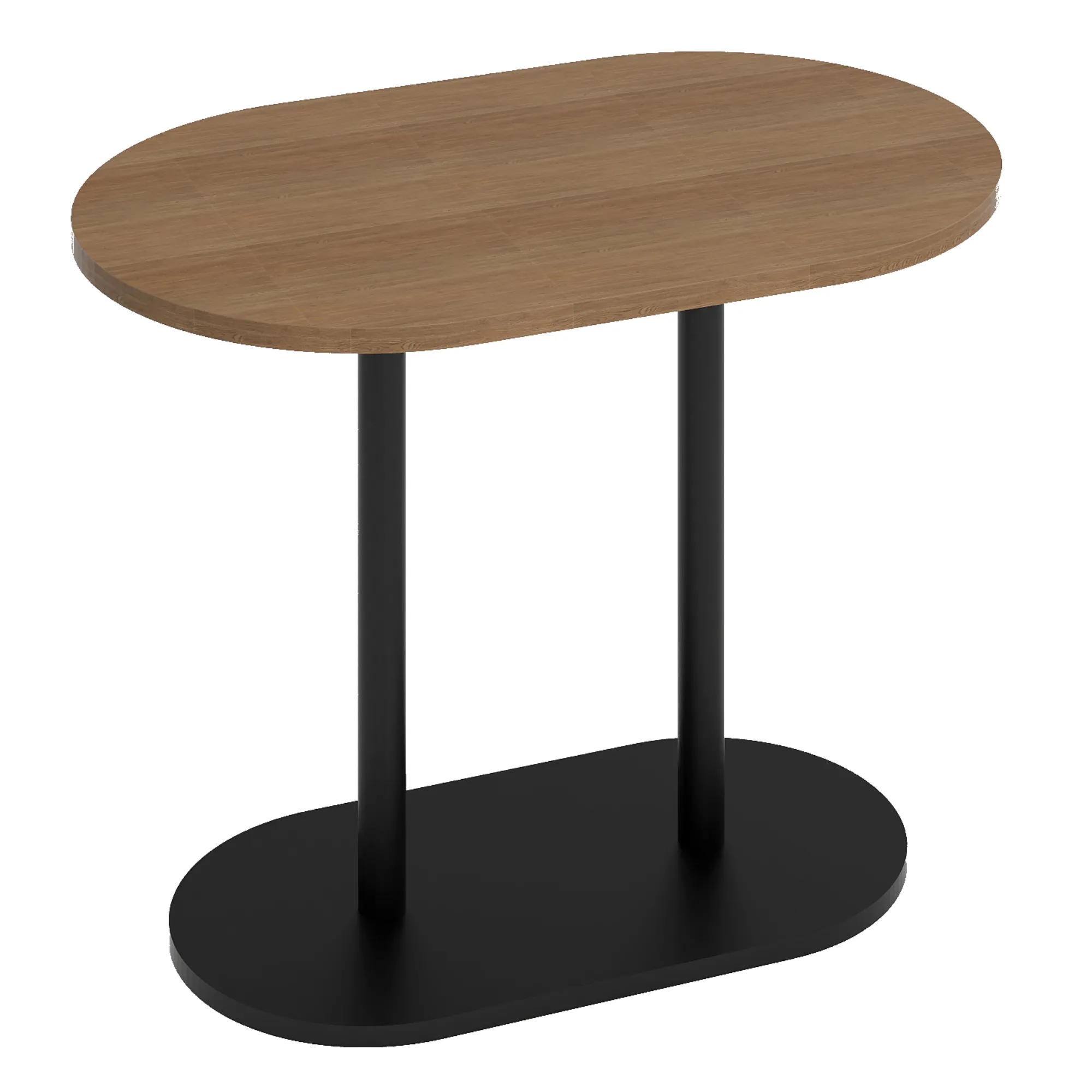 Mesa de reunião elíptica Space